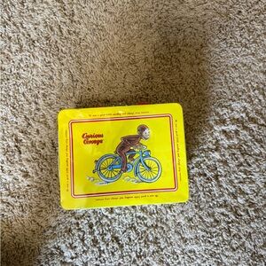 Curious George Yellow Tin Box